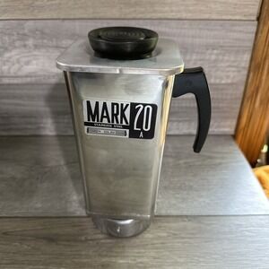 Pitcher Vita Mix Mark 20 Model 517 Juice Blender Art Deco Stainless Steel Lid